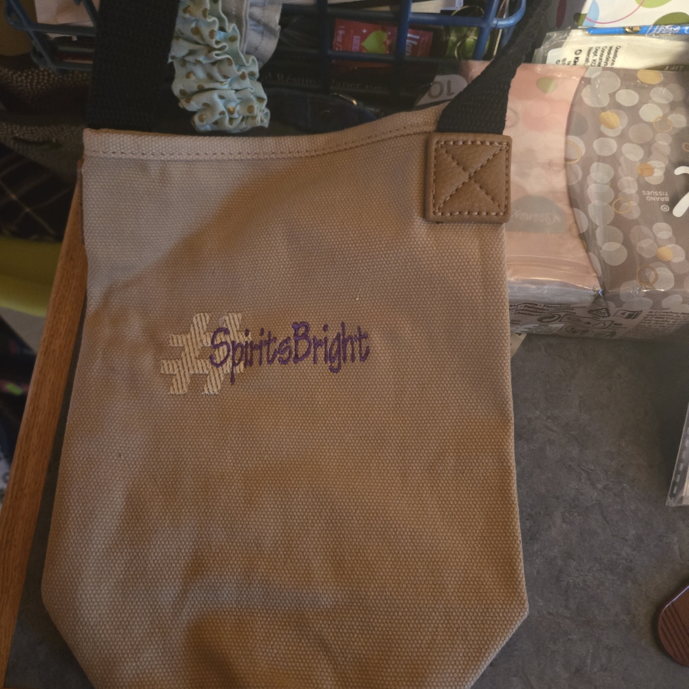 Thirty-One Tan Canvas Bag